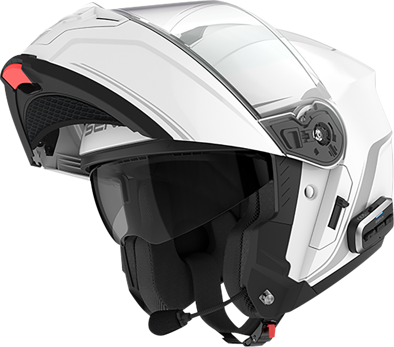 SENA Outrush 2 Mesh Modular Helmet - Gloss White - XL OUTRUSH2-GW0XL1