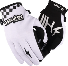 THRASHIN SUPPLY CO. Go Fast Stealth Gloves - White - XL SV1-10-11