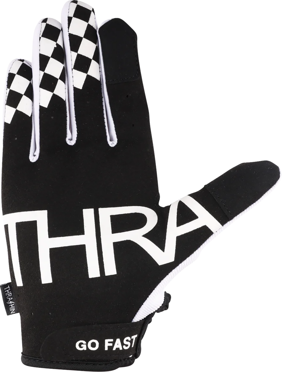 THRASHIN SUPPLY CO. Go Fast Stealth Gloves - White - Small SV1-10-08