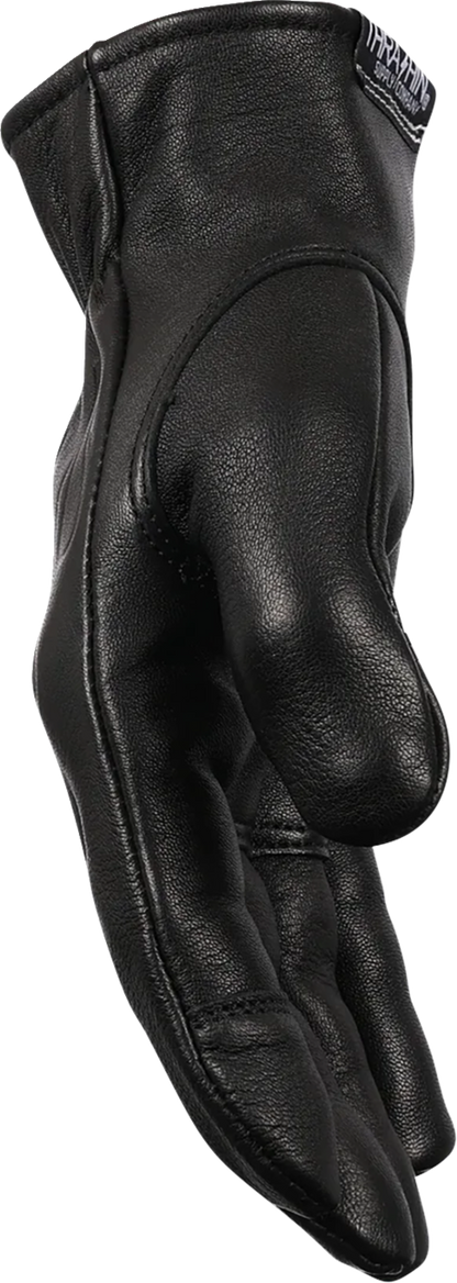 THRASHIN SUPPLY CO. Roper Leather Gloves - Black - Medium TRG-01-09