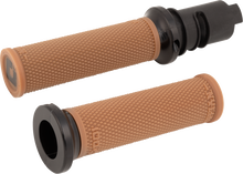 ODI Ruffian Lock-On Street Grips - CVO - Gum Rubber/Black V30HTCGR-B
