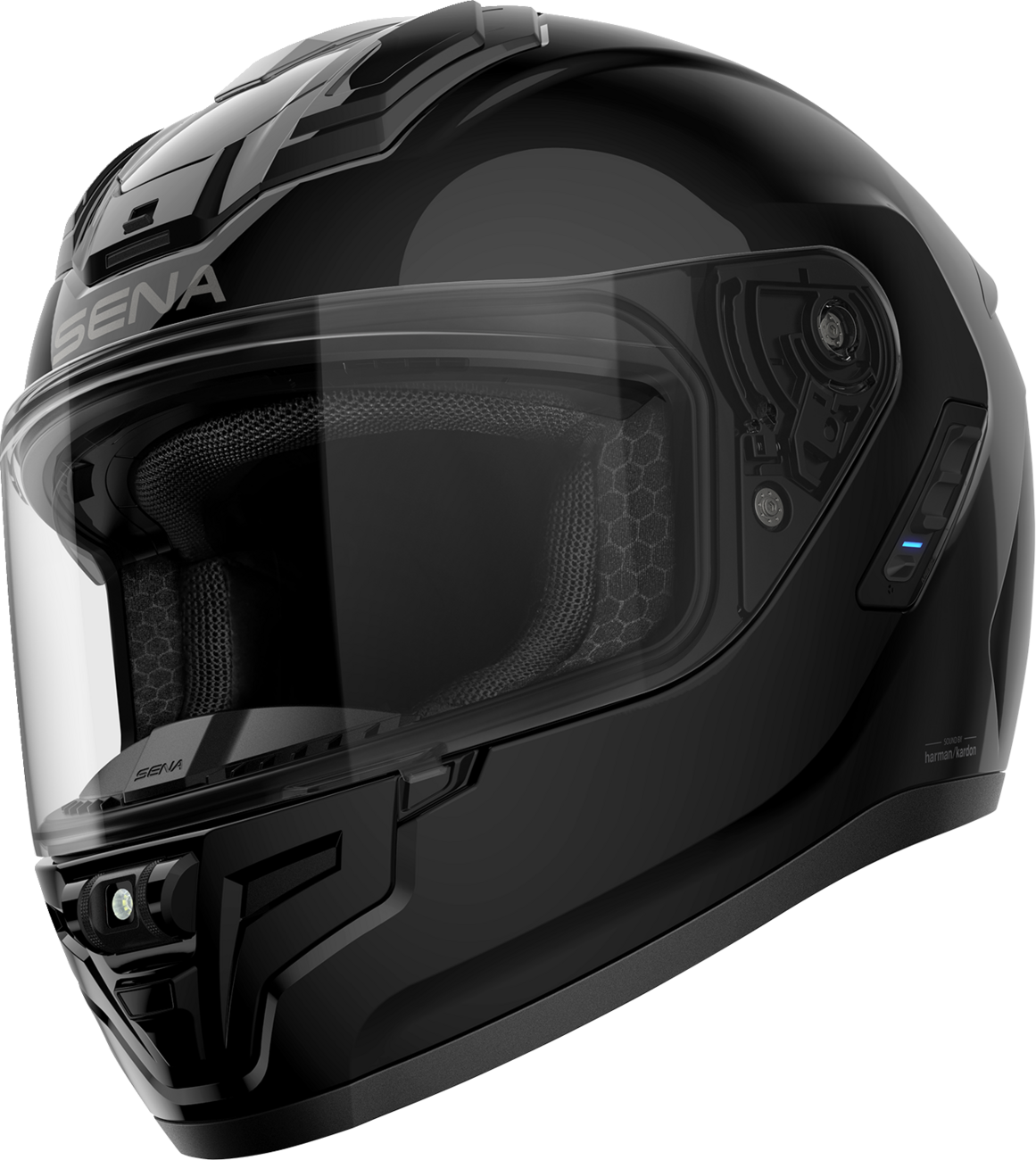 SENA Phantom ANC Helmet - Gloss Black - Medium PHANTOMANC-GB00M3