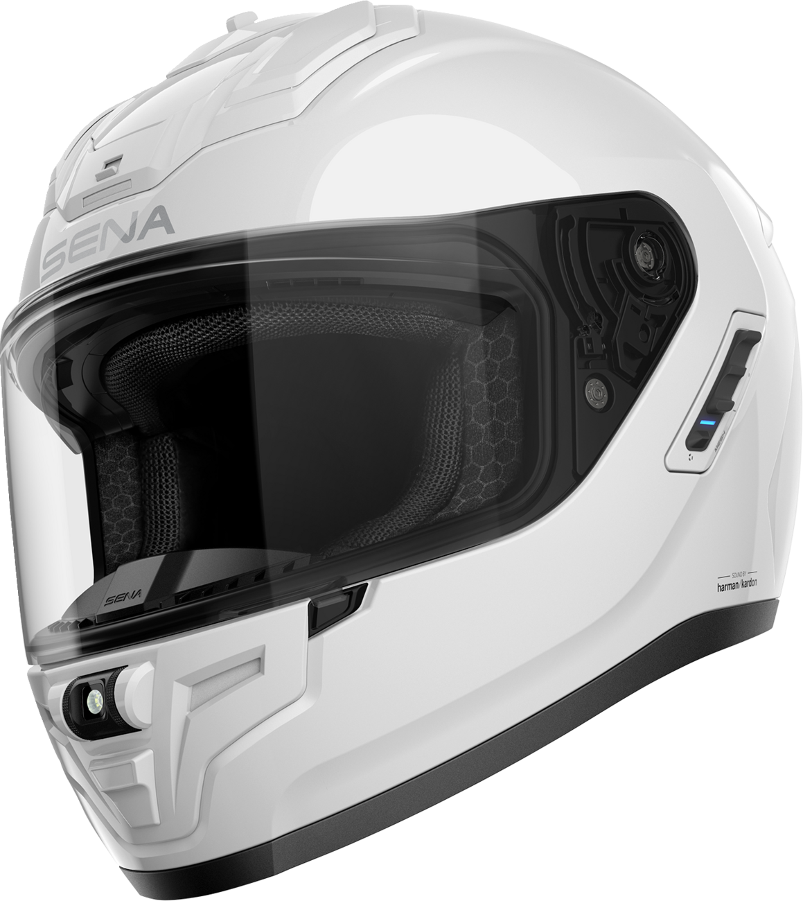 SENA Phantom ANC Helmet - Gloss White - Small PHANTOMANC-GW00S3