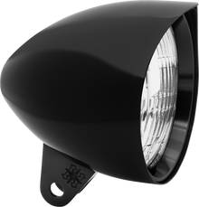 HEADWINDS Headlight Housing - 4-1/2" - Vampire Concours Bullet - Gloss Black 1-4500VZA