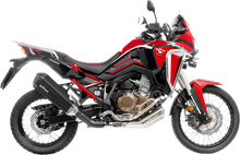 LEOVINCE LV-12 R Slip-On Muffler - Black - Honda CRF 1100 15311BU