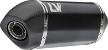 LEOVINCE LV-14 Black Edition Slip-On Muffler - Aprilia Tuareg 660 15626BU
