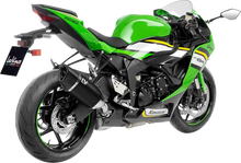 LEOVINCE LV-14 R Black Edition Slip-On Muffler - Kawasaki ZX-6R 15625BU