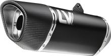 LEOVINCE LV-14 R Slip-On Muffler - Black - Kawasaki Versys 1000 15623BU
