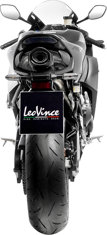 LEOVINCE LV One EVO Slip-On Muffler - Black - Honda CBR600RR 14460EBU