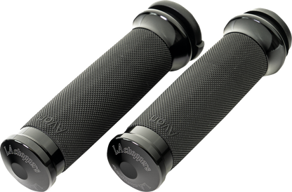LA CHOPPERS County Line Grips - TBW - Black LA-7493-00B