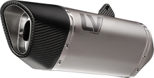LEOVINCE LV-14 R Slip-On Muffler - Titanium - Kawasaki ZX-6R 15625TU