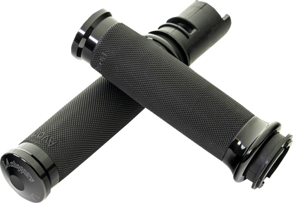 LA CHOPPERS County Line Grips - '23-'25 TBW - Black LA-7493-01B