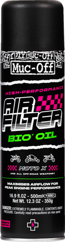 MUC-OFF Bio Air Filter Oil - 500 ml 21463US