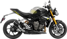 LEOVINCE LV-10 Black Edition Slip-On Muffler - Triumph Speed Triple 1200 RR/RS/RX 15271B
