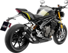 LEOVINCE LV-10 Black Edition Slip-On Muffler - Triumph Speed Triple 1200 RR/RS/RX 15271B
