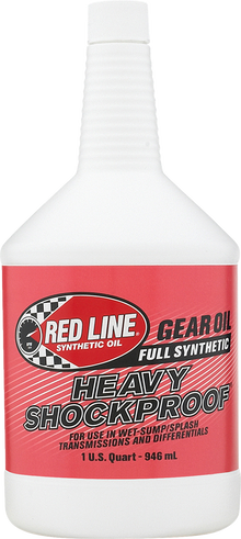 RED LINE SYNTHETIC OIL Heavy Shockproof Gear Oil - 1 quart 58204