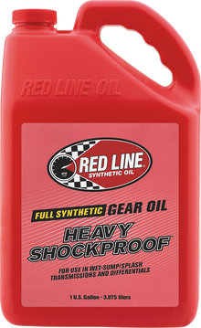 RED LINE SYNTHETIC OIL Heavy Shockproof Gear Oil - 1 gallon 58205