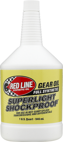 RED LINE SYNTHETIC OIL Superlight Shockproof® Gear Oil - 1 US quart 58504
