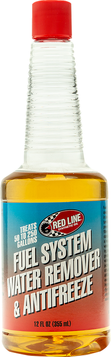RED LINE SYNTHETIC OIL Fuel System Water Remover and Antifreeze - 12 US fl oz 60302