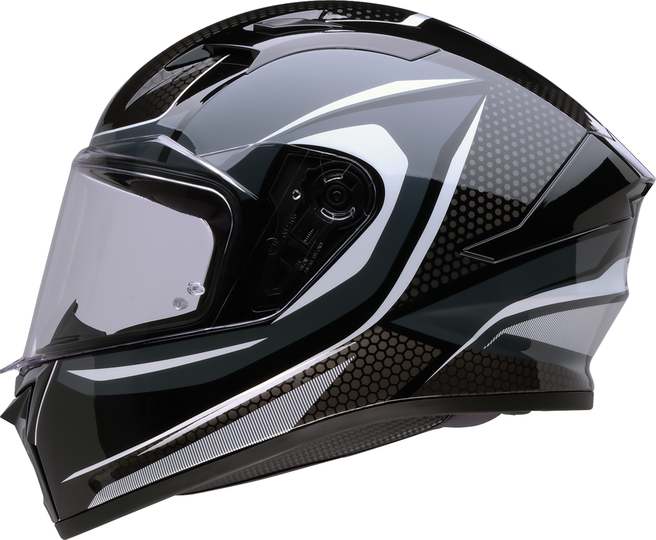 Z1R Talon Helmet - Nighthawk - Black/Gray/White - Medium 0101-18454