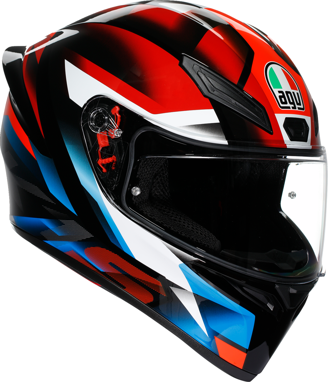 AGV K1 S Helmet - Fastlap - Black/Red/Blue - Small 2118394018066S