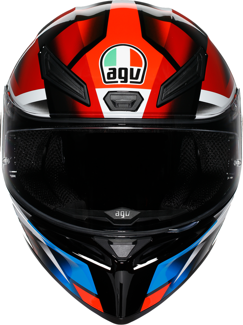 AGV K1 S Helmet - Fastlap - Black/Red/Blue - Small 2118394018066S