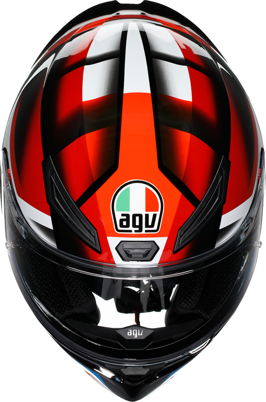 AGV K1 S Helmet - Fastlap - Black/Red/Blue - Small 2118394018066S