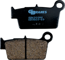 GBRAKES Brake Pads - Semi-Metallic/Ceramic - Rear GB0560-69