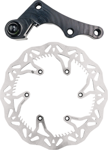 GBRAKES Brake Rotor Kit With Bracket - Solid Mount - 270 mm GBDOS218