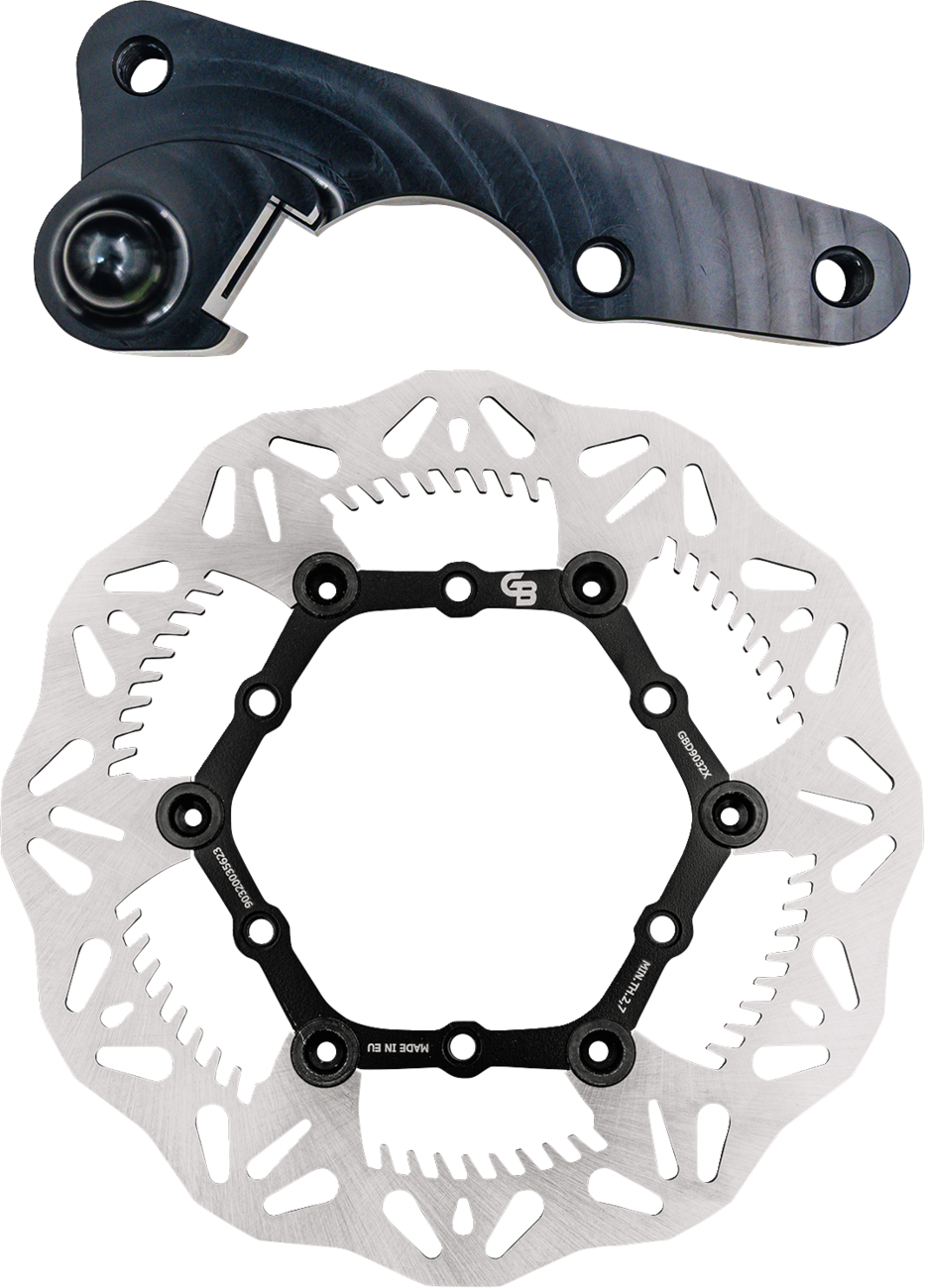 GBRAKES Brake Rotor Kit With Bracket - Floating - 270 mm GBDOS4