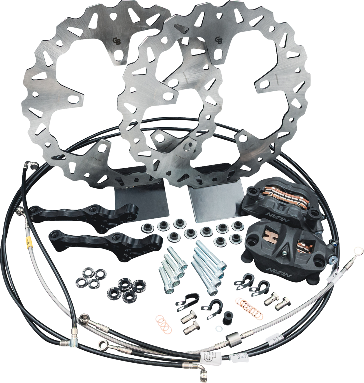 GBRAKES Wraith Brake Kit - Front - 13" GBDU018