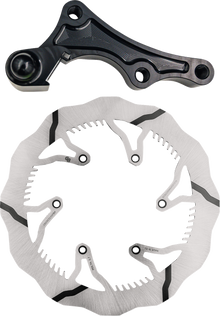 GBRAKES Brake Rotor Kit With Bracket - Solid Mount - 280 mm GBDOS221