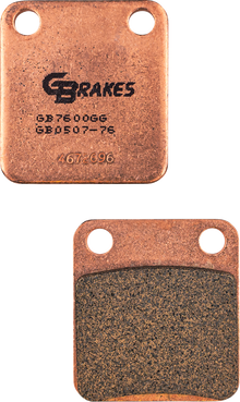 GBRAKES Brake Pads - Sintered - Front/Rear GB0507-76