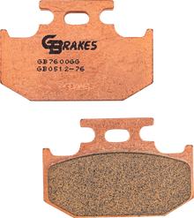 GBRAKES Brake Pads - Sintered - Rear GB0512-76