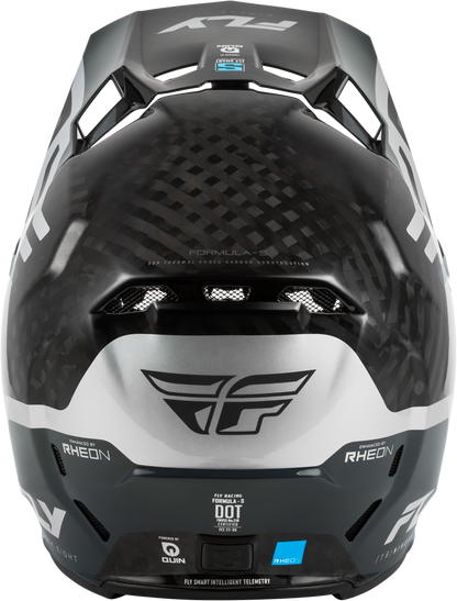 Formula S Carbon Byte Helmet Black Carbon/Grey/Silver Xl