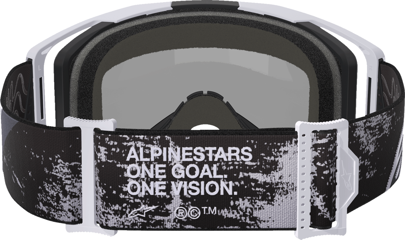 ALPINESTARS GOGGLES Vision 8 Goggle - Lahnd - Iron/Camo - Silver Mirror Lens 5100526-9283