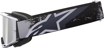 ALPINESTARS GOGGLES Vision 8 Goggle - Lahnd - Iron/Camo - Silver Mirror Lens 5100526-9283