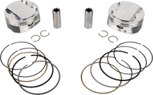 JE PISTONS Piston Kit - 4.125" Bore - 4.500" Stroke - 12.0:1 CR - 108" M8 398762