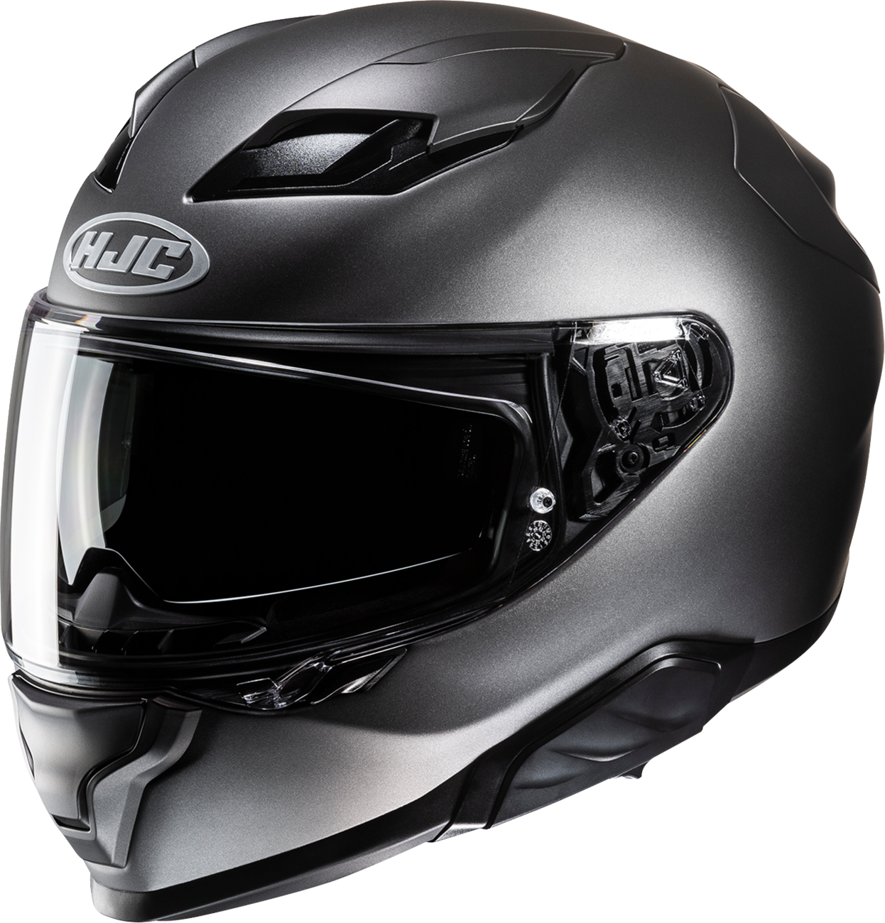 HJC F71 Helmet - Solid - Semi-Flat Black Titanium - Large FA47NUS6SBTV