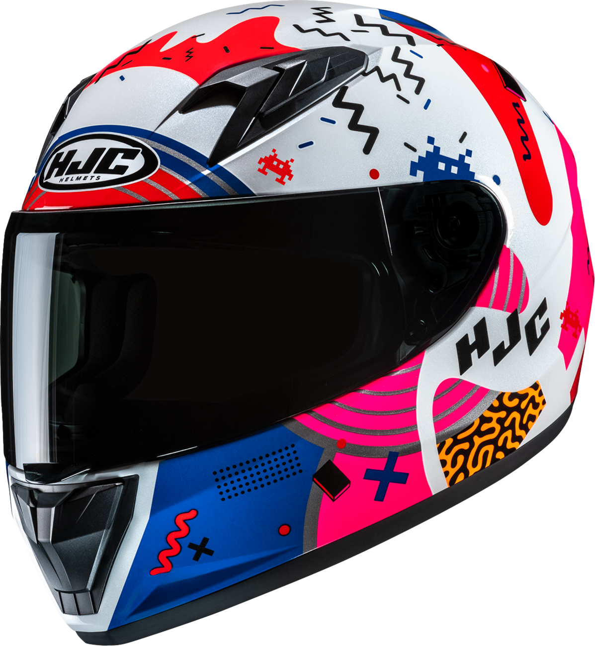 HJC Youth Y10 Helmet - Mika - MC28 - Large FP70NUSG028V