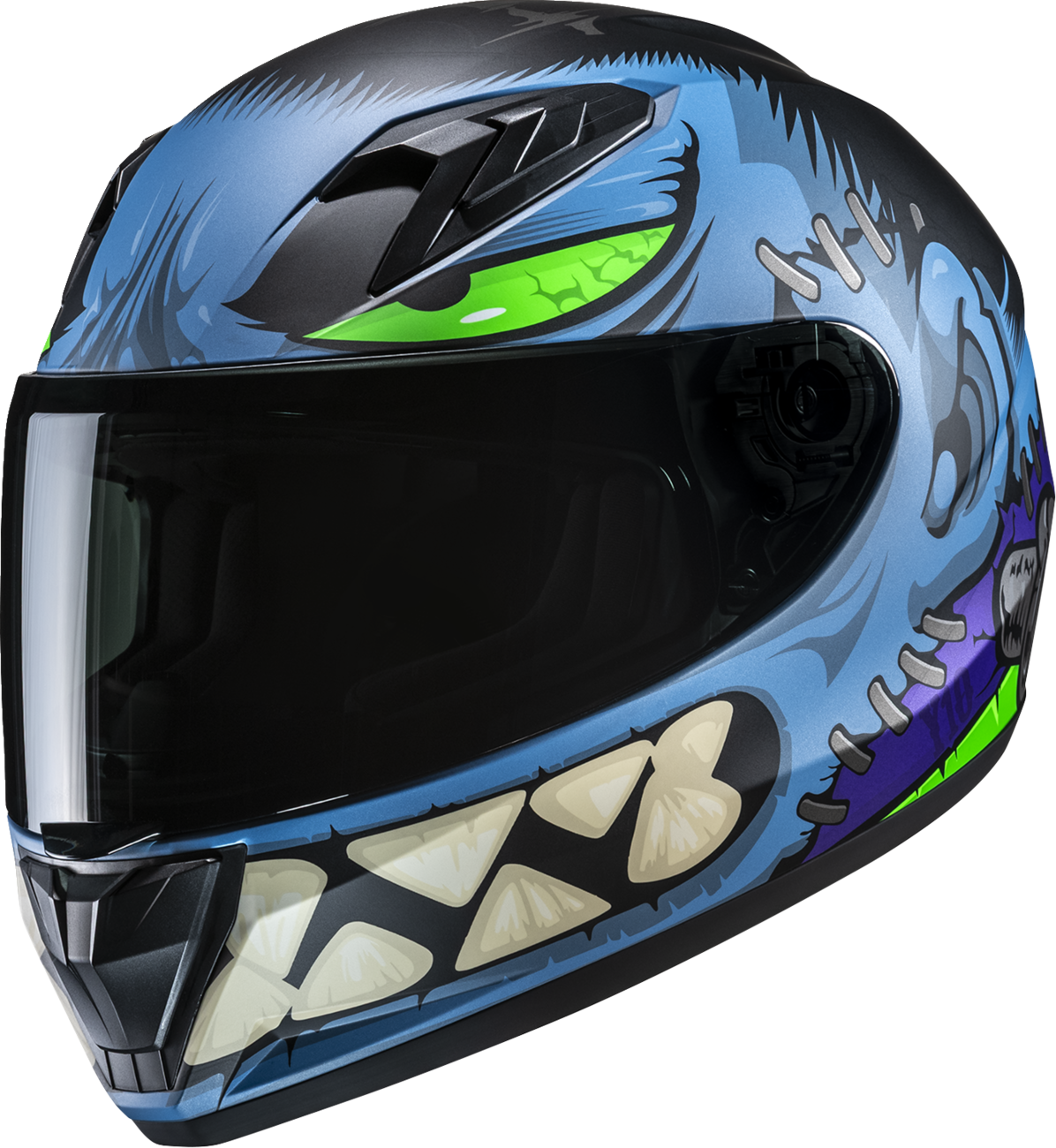 HJC Youth Y10 Helmet - Frank - MC2SF - Large FP70NUSG1S2V