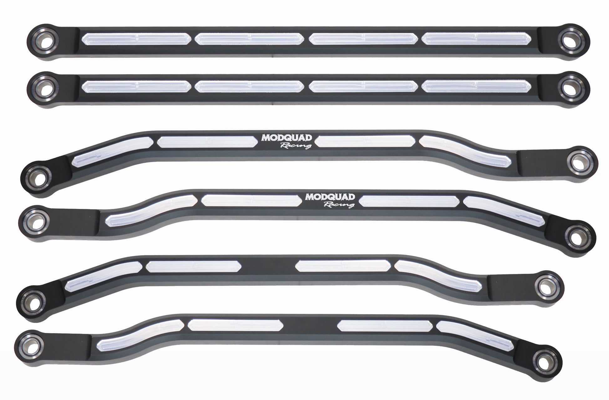 High Clearance Radius Rods Black 72"