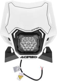 ACERBIS Headlight- VSL Lumen-X - White/Black 2987941035