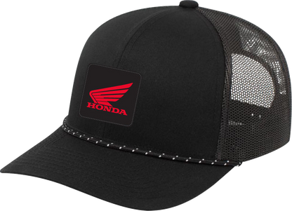 FACTORY EFFEX Honda Explorer Braided Snapback Hat - Black 29-86304