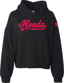 FACTORY EFFEX Women's Honda Scripty Hoodie - Black - Medium 29-88302