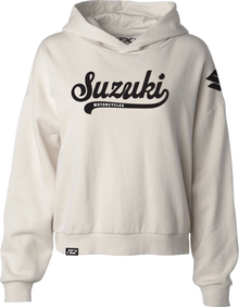 FACTORY EFFEX Women's Suzuki Scripty Hoodie - Bone - Small 29-88400