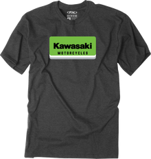 FACTORY EFFEX Kawasaki Nova T-Shirt - Heather Charcoal - 2XL 29-87118