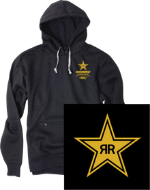 FACTORY EFFEX Rockstar Icon Hoodie - Black - 2XL 29-88608