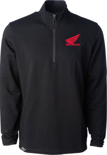 FACTORY EFFEX Honda Performance Quarter-Zip Sweatshirt - Black - 2XL 29-85328