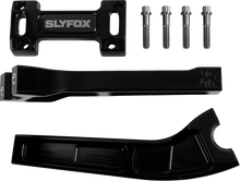 SLYFOX Handlebar Riser Kit - Pullback - 1" Clamping - 8" Rise - Black SF-1002-08-B